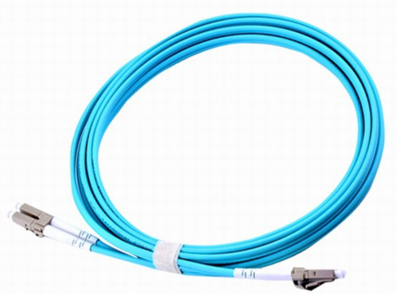 lc lc สายแพทช์ OM3 / OM4 3Meter 10 Gigabit Multimode Duplex PVC LSZH
