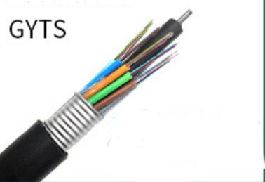 สายเคเบิลไฟเบอร์ออปติกโหมดเดี่ยว / มัลติโหมดกลางแจ้ง GYTS 36 Core