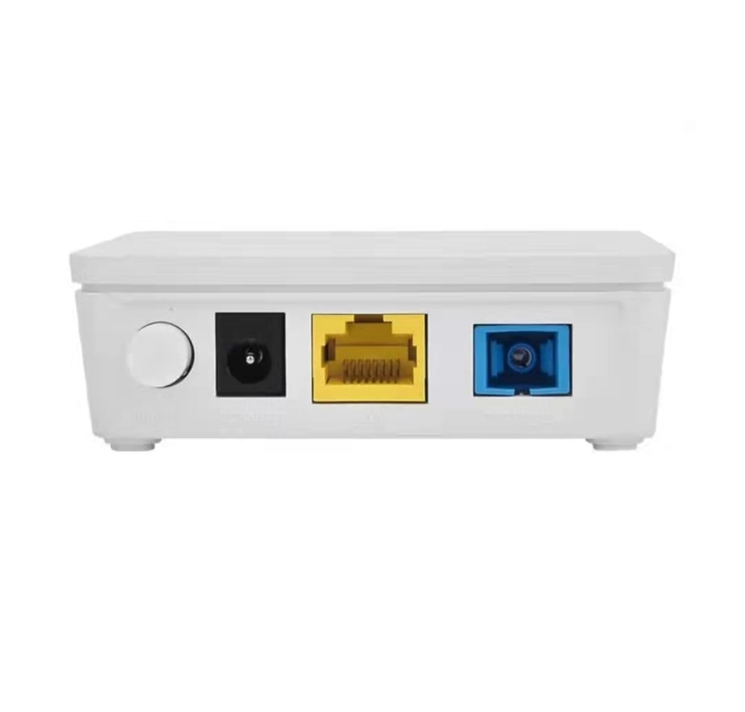 HG8310M GPON EPON ONU กิกะบิตพอร์ตเดียว 1GE 1FE SC UPC Connector 11V-14V DC 0.5A