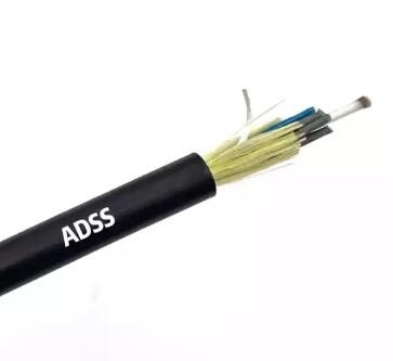 โฆษณาสายไฟเบอร์ออปติกกันน้ำ 48 96 Core Aerial Single Mode 100/200/300m Span