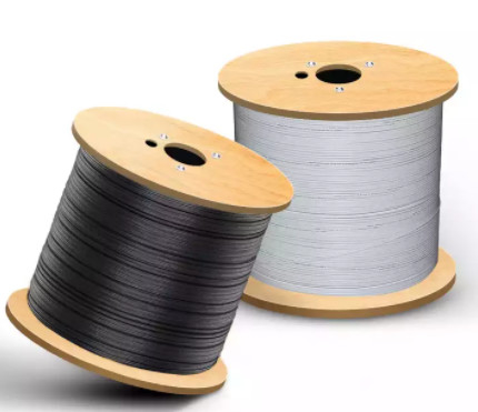 สายเคเบิลวางสายไฟเบอร์ออปติก 1 แกน GJYXCH โหมดเดียว G657A2 FRP เสริมแจ็คเก็ต LSZH