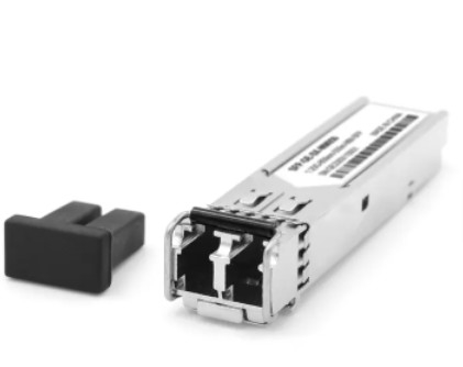 LC Connector โมดูลรับส่งสัญญาณ SFP 1.25G 550m 850nm Duplex Fiber Optic Transceiver