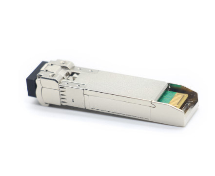 โมดูลรับส่งสัญญาณไฟเบอร์ออปติก 10G ตัวเชื่อมต่อ Duplex LC 1310nm เครื่องส่งสัญญาณเลเซอร์ DFB 10KM