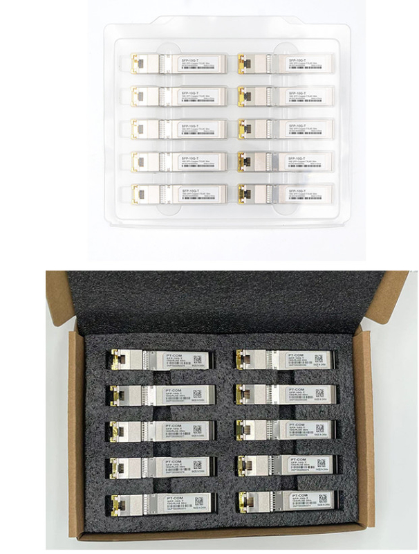 Single Mode LC / SC DDM ตัวรับส่งสัญญาณไฟเบอร์ออปติก OEM SFP 0.050 Kg น้ำหนักรวม