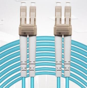 สายแพทช์ไฟเบอร์แบบมัลติ Aqua, สายแพทช์ LC LC Duplex OM3.0