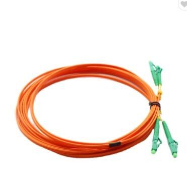 สายแพทช์ไฟเบอร์ดูเพล็กซ์ 2 เมตร, APC Lc ถึง Lc Patch Cord
