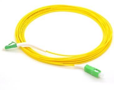 สายแพทช์ไฟเบอร์ออปติก 9 / 125um, สายไฟเบอร์โหมดเดี่ยว 1M Lc Lc