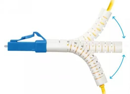 สายแพทช์ไฟเบอร์ออปติก 9 / 125um, สายไฟเบอร์โหมดเดี่ยว 1M Lc Lc