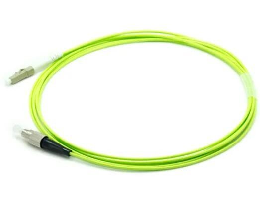 OEM ลวดกลม APC LC ถึง FC สายแพทช์วัสดุพีวีซี
