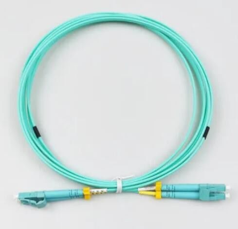 สายแพทช์ไฟเบอร์มัลติโหมด 2.0 มม., สายแพทช์ LC LC Om3 Aqua