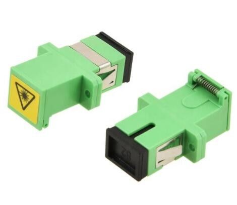 อะแดปเตอร์ไฟเบอร์ SC Sc / Upc โหมดเดียวอัตโนมัติชัตเตอร์ชัตเตอร์เชื่อม Sm Sx Ftth Simplex