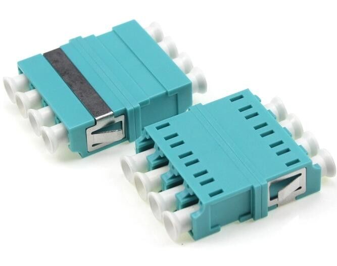 อะแดปเตอร์ไฟเบอร์ออปติก IR ต่ำ, อะแดปเตอร์ OM3 LC Quad 4 คอร์