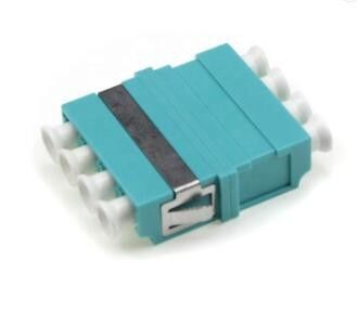 อะแดปเตอร์ไฟเบอร์ออปติก IR ต่ำ, อะแดปเตอร์ OM3 LC Quad 4 คอร์