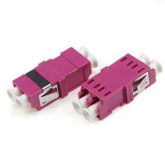 Duplex OM4 Fiber Optic Adapters, lc to lc fiber adapter Symmetry Type