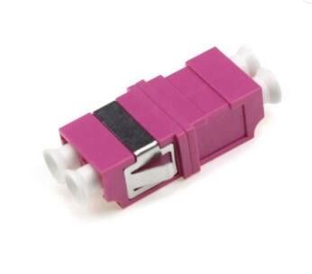 Duplex OM4 Fiber Optic Adapters, lc to lc fiber adapter Symmetry Type