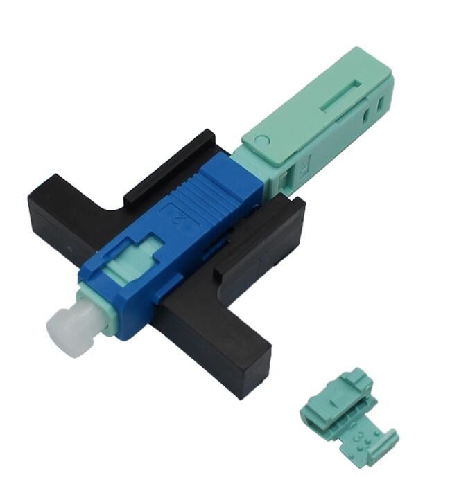 LAN Sc Quick Assembly Connector, Sc Single Mode Fiber Connectors Pre Embedded