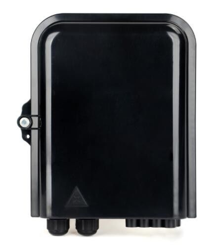 8 Core ABS IP55 เทอร์มินัลไฟเบอร์แบบติดผนัง FAT FTTx Solutions