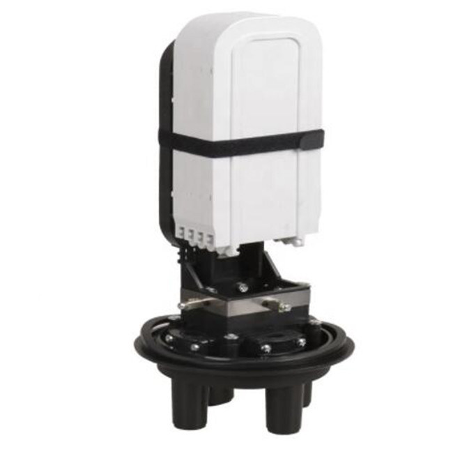 Ip68 24 48 96coreVertical ความร้อนหดผนึกโดมไฟเบอร์ออปติกปิด 1 ทางเข้า 3 ทางออก