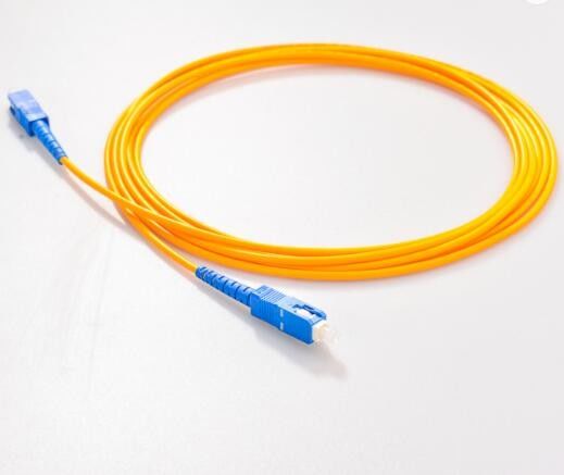 Simplex SM LSZH FTTX สายแพทช์ไฟเบอร์ออปติก SC UPC ถึง SC UPC 2.0mm