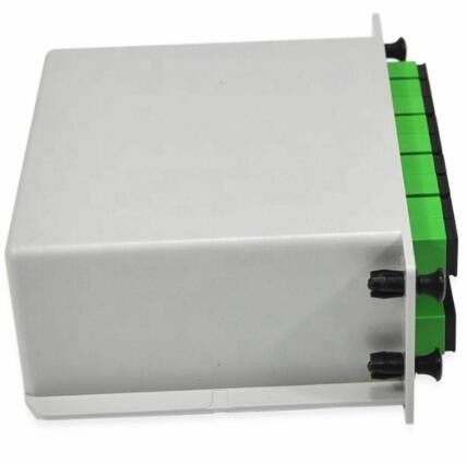 1650nm 1 × 16 PLC ตัวแยกไฟเบอร์ออปติก SC APC Connector ความยาว 0.3 เมตร