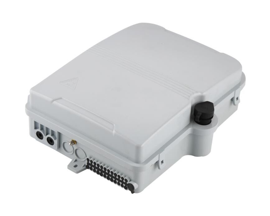 CATV PC ABS กรอบการกระจายไฟเบอร์ออปติก 24 แกนติดผนังSGS