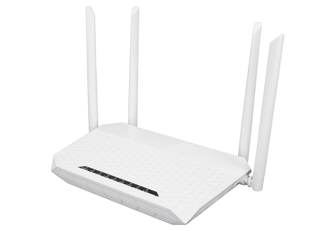 4GE AC WIFI USB XPON ONU เราเตอร์ GPON BoB 20KM SC UPC Connector