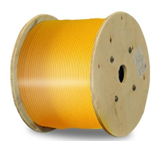 LSZH PE สายเคเบิลไฟเบอร์ออปติก 8C โหมดเดียว GJFJV-8B1 9/125 สำหรับ Pigtail Assembly