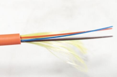 OM2 24 Cores Multimode Fiber Cables ในร่ม GJFJH 62.5/125 50/125