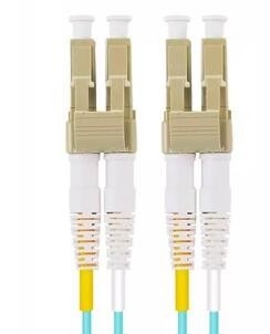 Duplex LC LC OM3 สายแพทช์ LSZH Jacket สำหรับ Gigabit Ethernet
