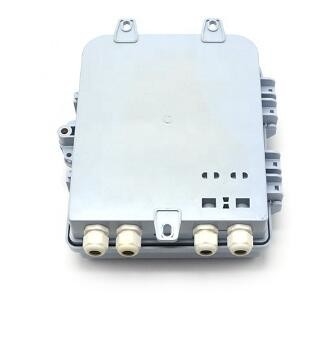 กล่องกระจายไฟเบอร์แบบติดผนัง 16 พอร์ต ODB ODP ABS กล่องต่อสายไฟเบอร์ออปติกกลางแจ้ง